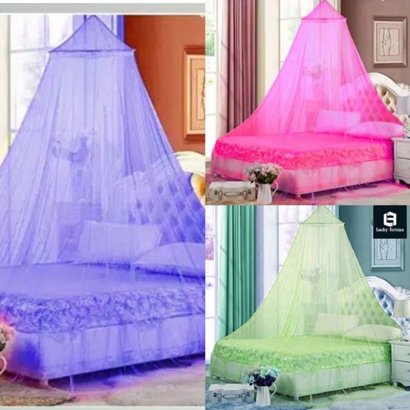 Kelambu Tidur Gantung Bulat / Kelambu Anti Nyamuk / Mosquito Net