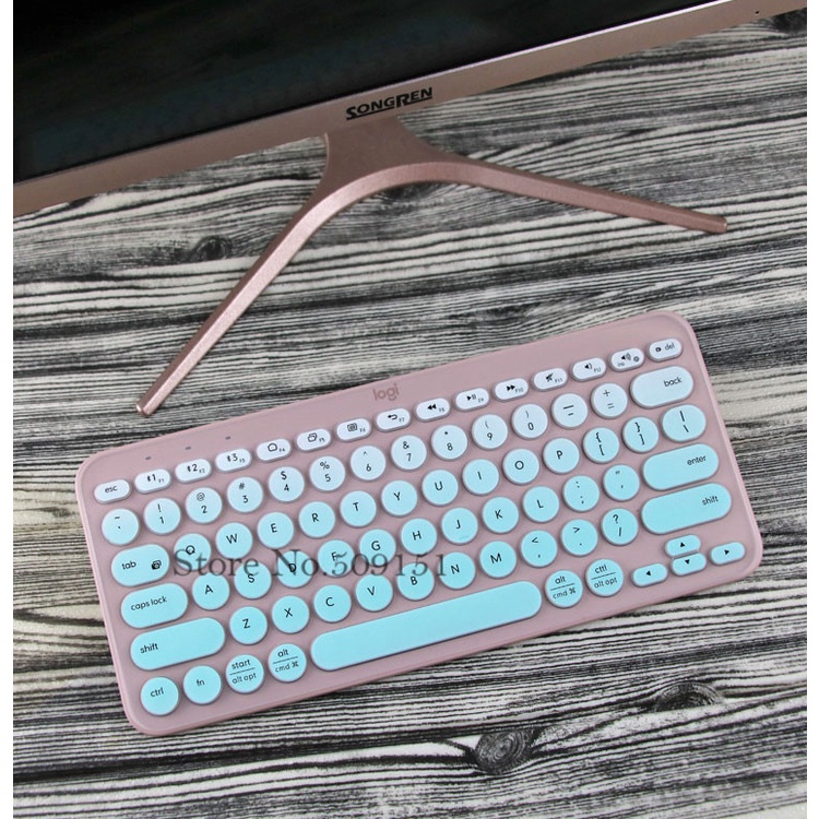 Cover Pelindung Keyboard Wireless Bluetooth Logitech K380 Bahan Silikon Tahan Air