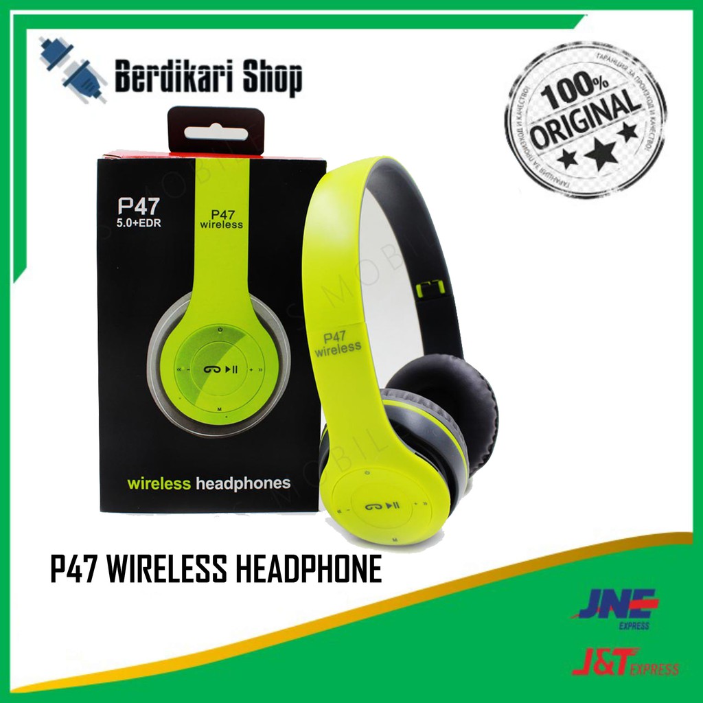 P47 WIRELESS HEADPHONE ORIGINAL