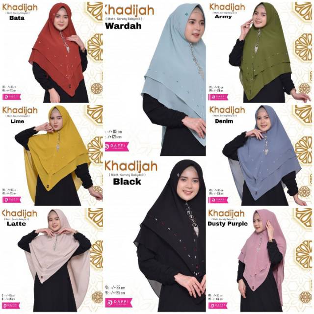 DAFFI HIJAB Style "Khadijah"