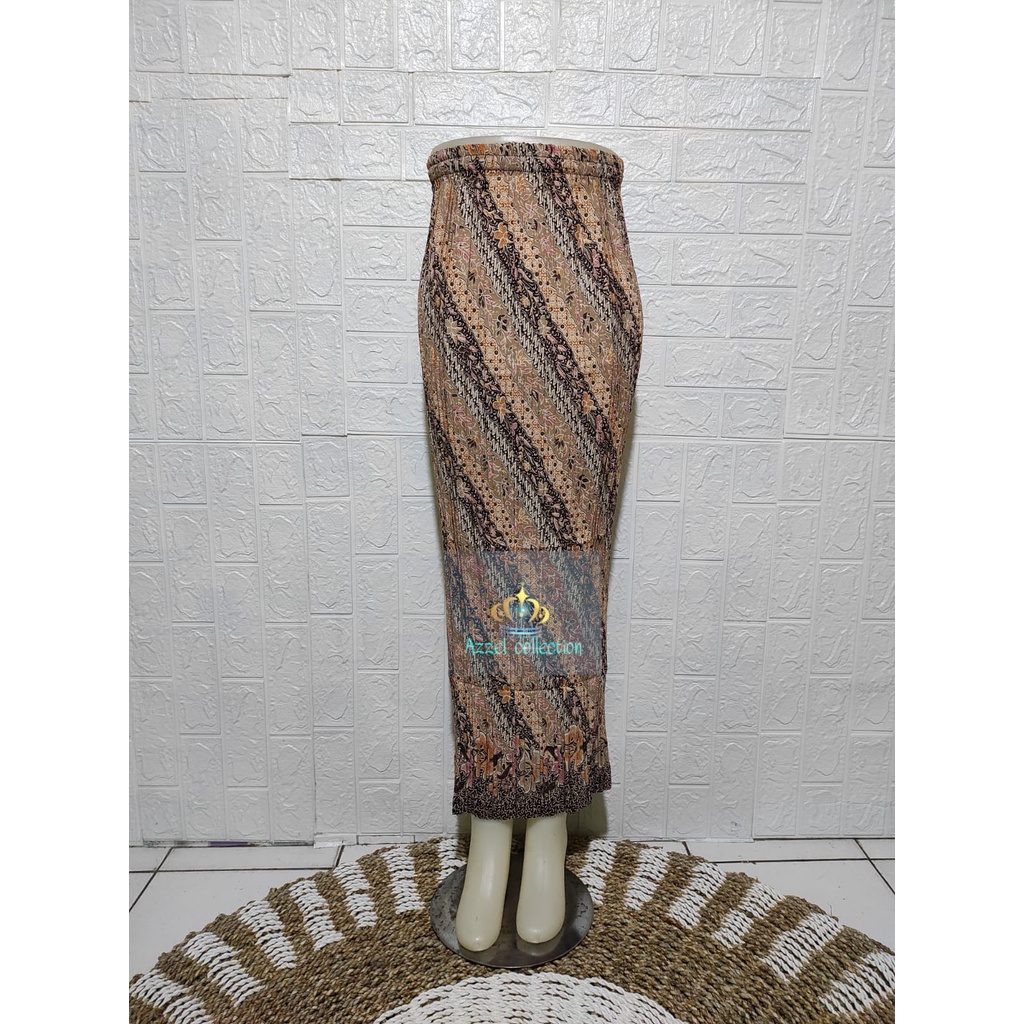 Terlengkap] Rok Plisket Batik - Original / Bawahan Kebaya / Rok Songket Prisket