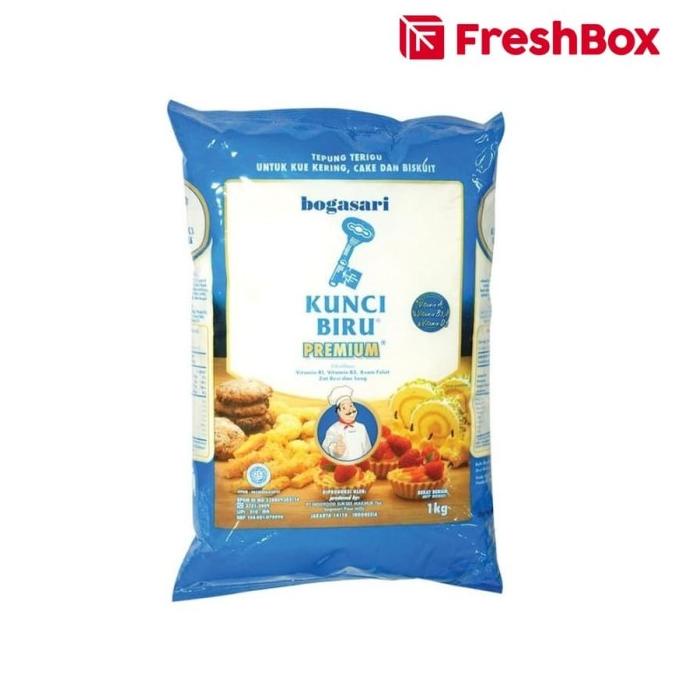 

Tepung Terigu Kunci Biru 1 kg FreshBox