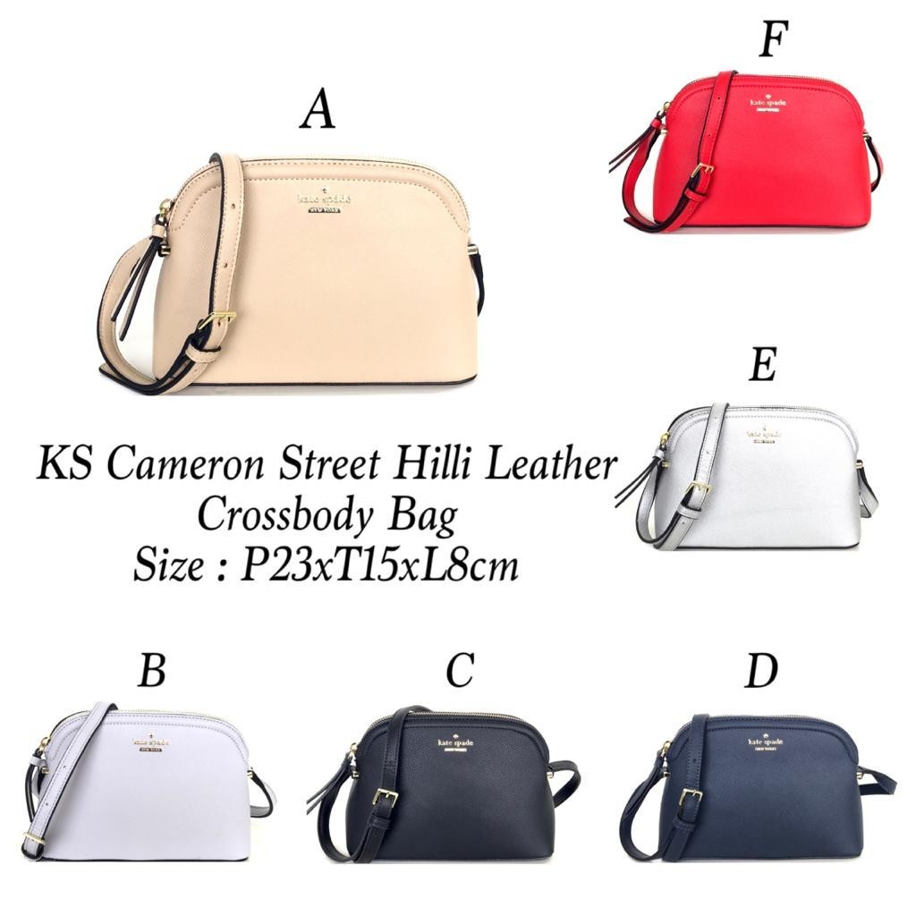 100% ORIGINAL Kate Spade Cameron Street Hilli Leather Crossbody Bag