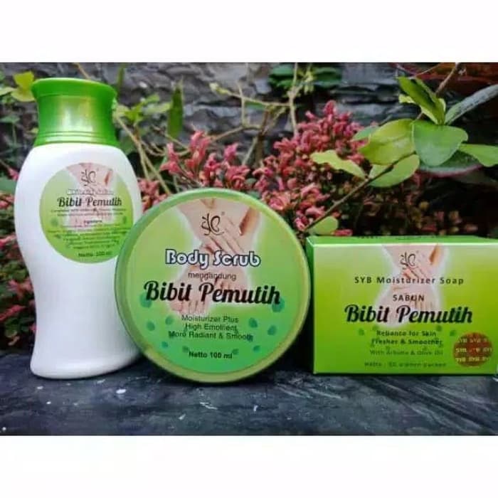 Paket 3in1 Syb Bibit Pemutih Bpom Sabun Bibit Pemutih Lotion Bibit Pemutih Scrub Bibit Pemutih Pemut