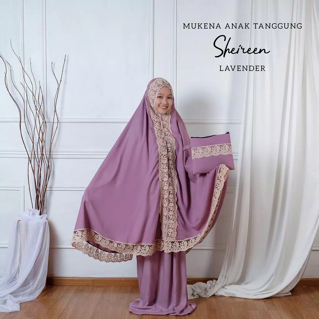 Mukena Anak Shireen Renda Umur 7-9 Tahun Harga Termurah