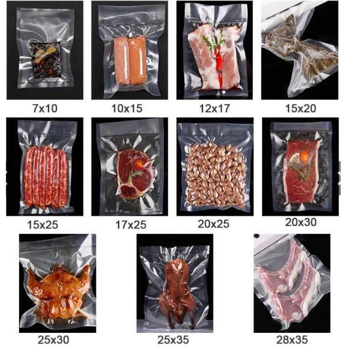 Plastik Vacuum Bag Embossed / Vakum Sealer / Vacum / Emboss