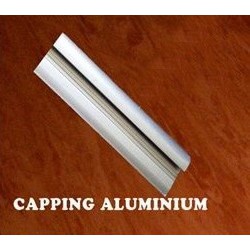 Capping Alumunium atau List Penjepi Ujung Vinyl