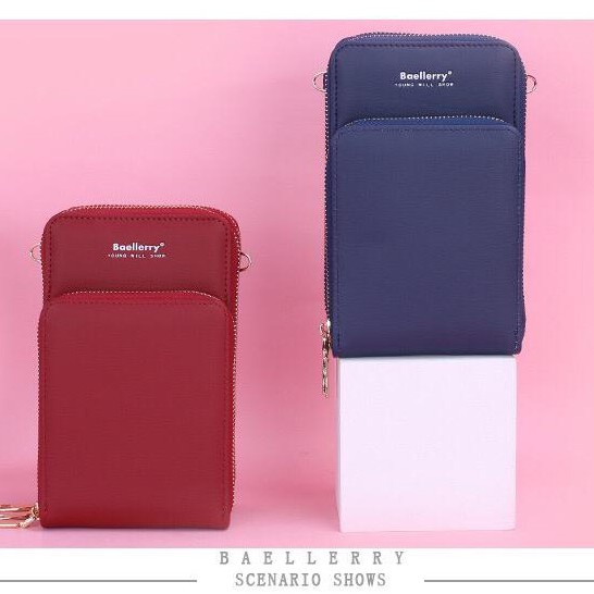 ☛TK☚ D042 DOMPET BAELLERRY YOUNG WILL SHOW MODEL 3 KANTONG WANITA SLINGBAG NEW FASHION IMPORT