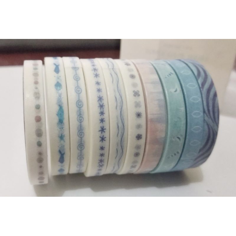 

Selotip Washi isi 10 pcs