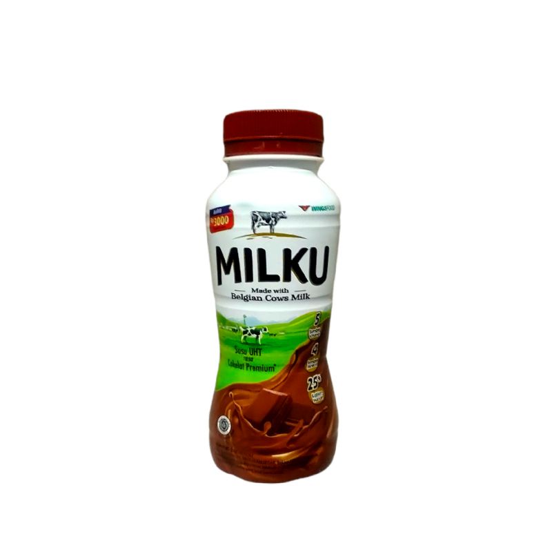 

Milku Susu UHT Rasa Cokelat 200ml