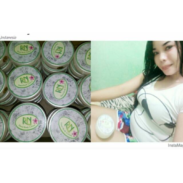 RN hand body lotion Super whitening, super murah, Rp.14.500