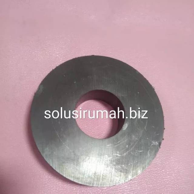 MAGNET BULAT 51*19*11MM HITAM LUBANG STD FERIT FERRITE