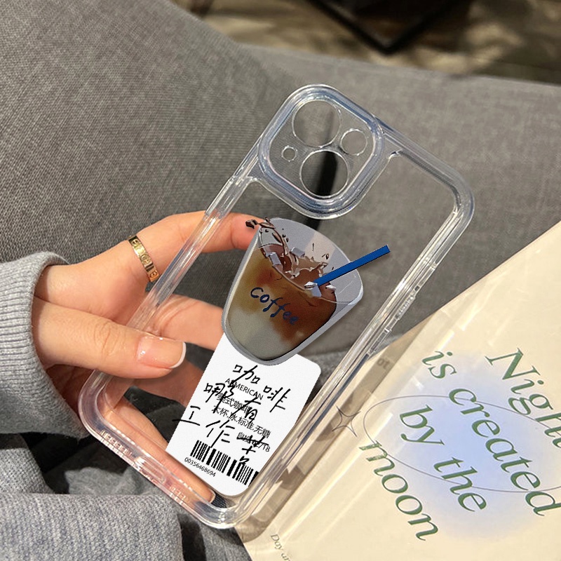 Case Bahan Akrilik TPU Transparan Tahan Banting Untuk iPhone 11 Pro Max 13 Pro 12 Pro XS Max XR X 8 Plus 7 Plus SE 2020 2022