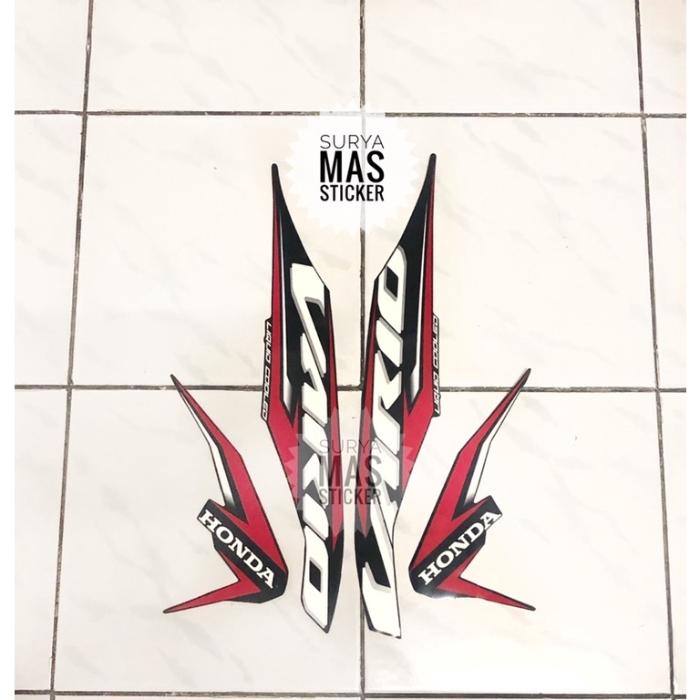striping honda vario 125 2020 stiker les bodi motor new vario