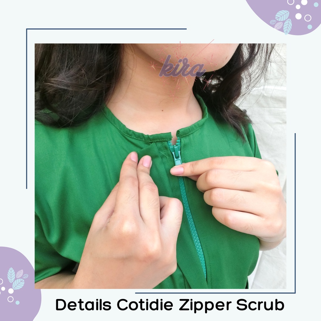 [SCRUB RESLETING MEDIS EDITION] | DRILL PREMIUM/SPECIAL SIZE ATASAN SAJA RESLETING LENGAN PANJANG/Ba