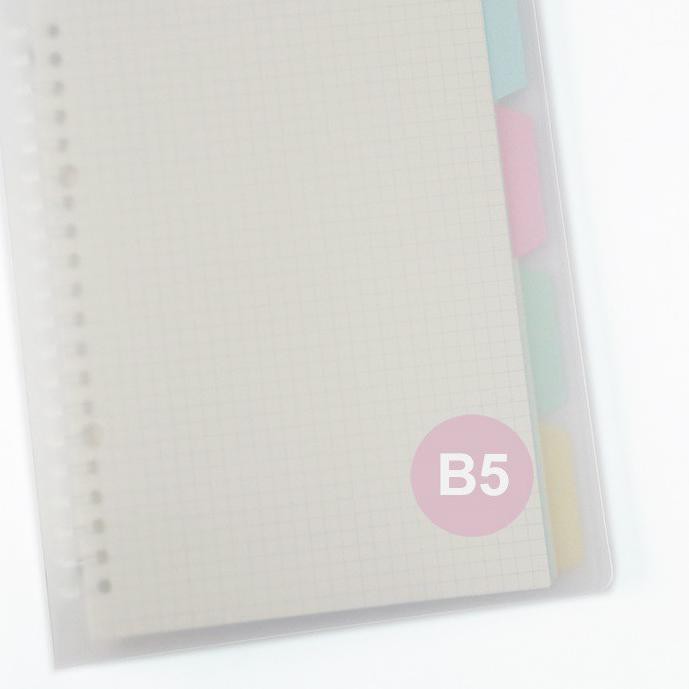 

♣ Binder Ring PVC Plastic B5 by bukuqu ☁