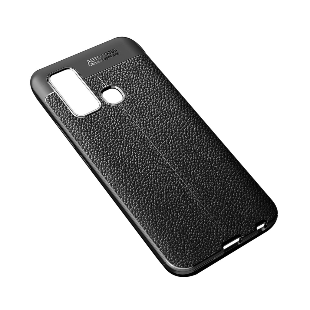 Autofocus Infinix Note 7 Note 7 Lite Smart 4 S5 Hot 9 10 11 Play Silikon Case Hitam Black Lentur