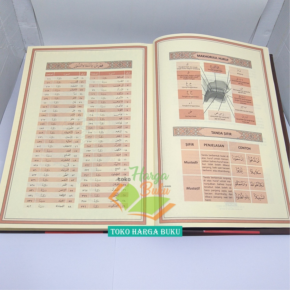 Al-Quran At-Tilawah A4 NONTERJEMAH Hard Cover Ukuran BESAR HC Khat Utsmani 15 Baris Ayat Pojok Mushaf Al-Qur'an Tilawah Mudah Penerbit Ummul Qura