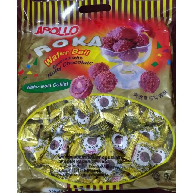 

Roka Apollo Coklat refill isi 50pcs