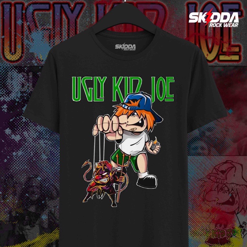 T Shirt Kaos Band Rock UGLY KID JOE - Premium Black NSA
