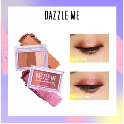 DAZZLE ME Cutie Pie Eye Shadow  | Long Lasting High Pigmented Eye Shadow Palette