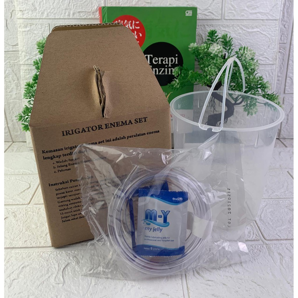 Enema Bucket Set Kopi Enema 500 gr