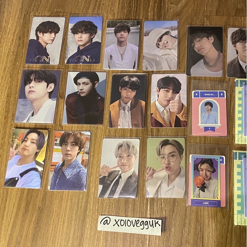 OFFICIAL PHOTOCARD PC ALBUM LUCKYDRAW LD HOLOGRAM BTS BANGTAN MCB CLUE ROUTE TAEHYUNG V JUNGKOOK JK 