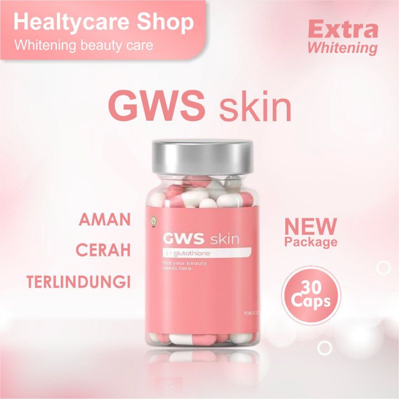 GWS Skin Extra Whitening Booster Suplemen Pemutih Badan Permanen dan Pemutih Badan Permanen BPOM Hal