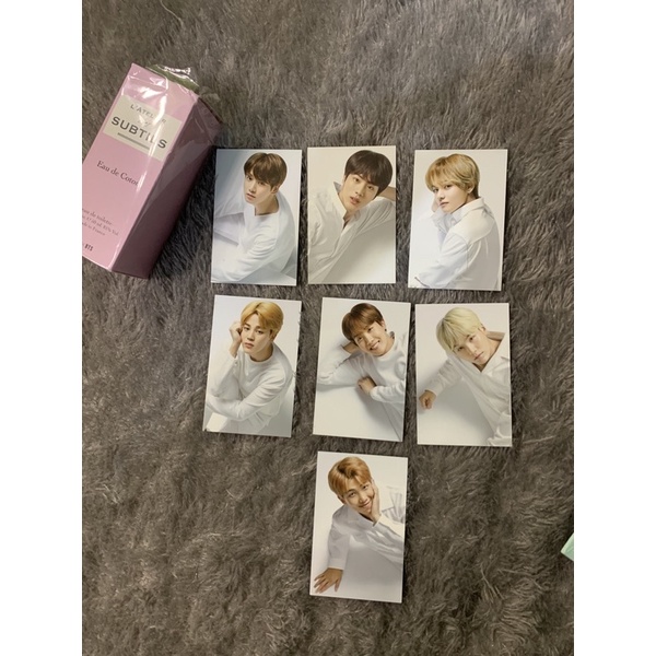 Photocard BTS vt parfurm