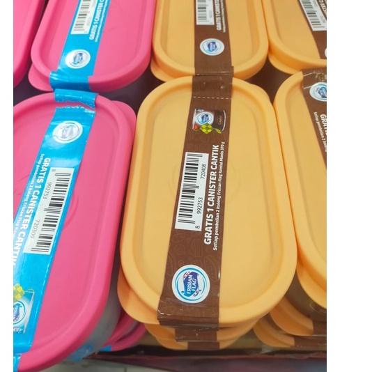 

IDOo5O9--Frisian Flag Bendera Susu Kental Manis Kaleng + cannister [370 g x 2 pcs]