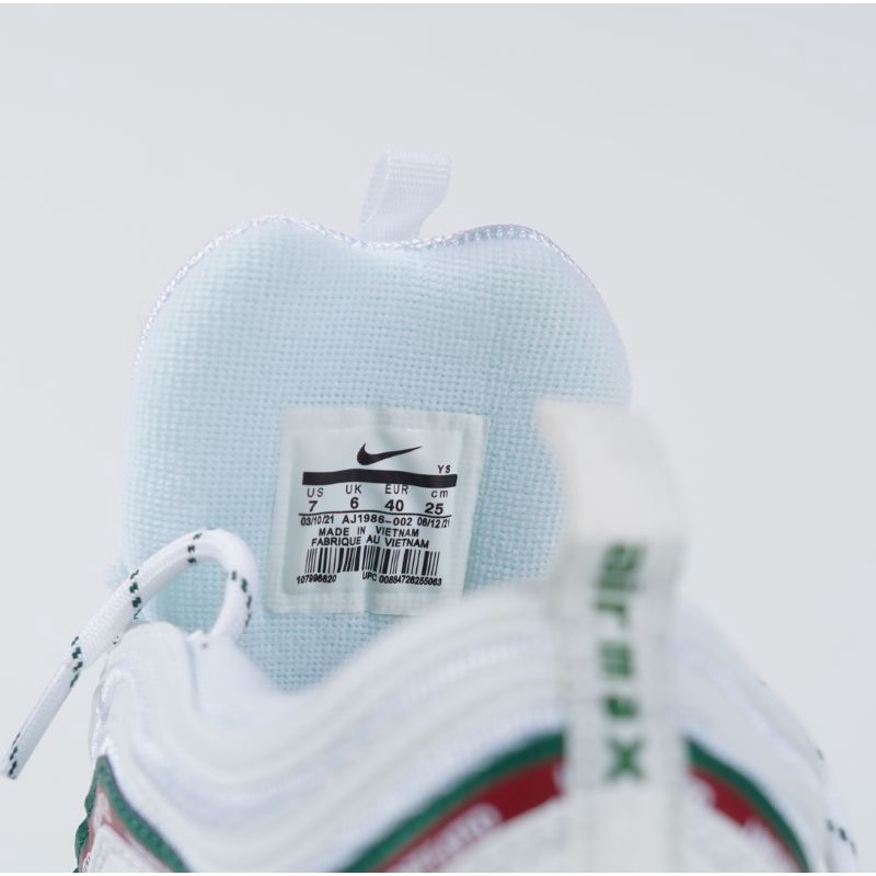 Sepatu Nike Air Max 97 X Undefeated White