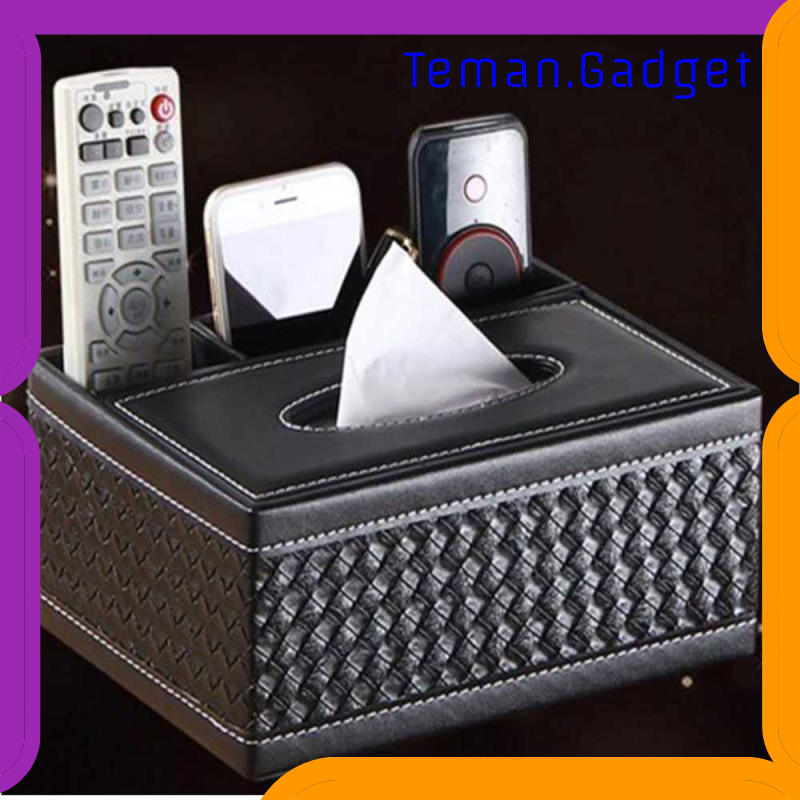 TG-DG2020 ACRDDK KOTAK TISU KULIT MULTIFUNGSI TISSUE BOX ORGANIZER - 34014
