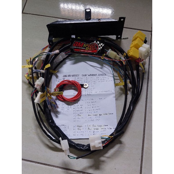 (BISA COD)Kabel body Cb,GL100,GL max,megapro,tiger ringkes tatanan.