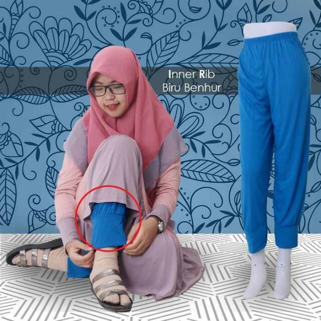 Paket Hemat Isi 3pcs Celamis Aladin / Celana Dalaman Gamis Aladin / Celamis Aladin Kaos / Inner Gamis Aladin / Celana Harian Model Aladin / Celana Dalaman Gamis Aladin Wanita