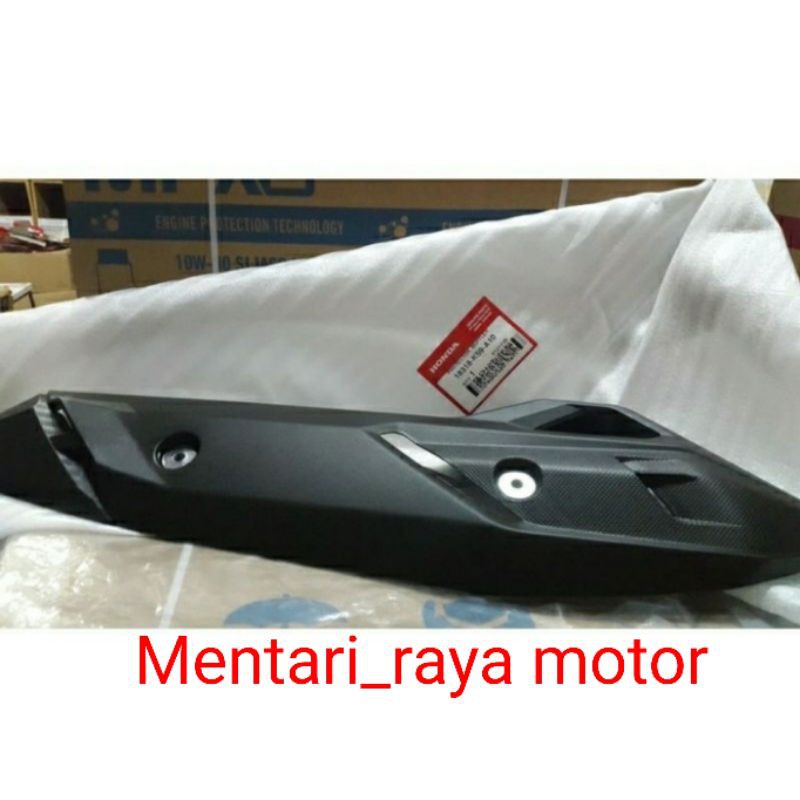 TUTUP TAMENG KNALPOT VARIO 125/150 LED TAHUN 2016-2017 ORI
