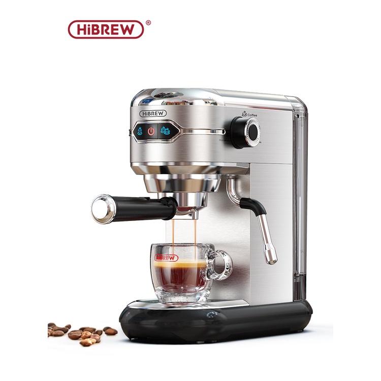 Jual HiBREW 20Bar espresso mesin kopi inox kasus semi otomatis ESE pod
