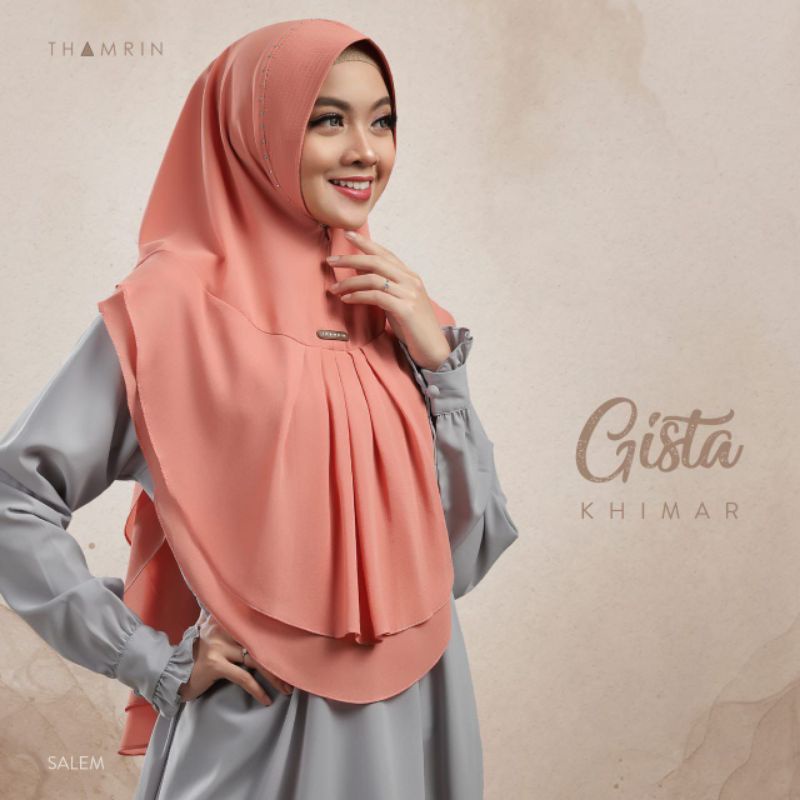 Jilbab syari khimar Gista by Thamrin