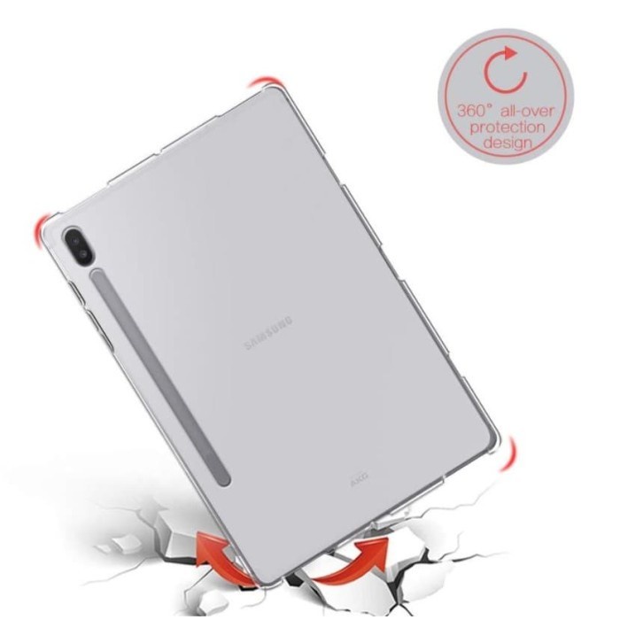 SBT-001 Samsung Tab S8 X706 Plus X806 Silikon Soft Bening Tablet Back Case Cover