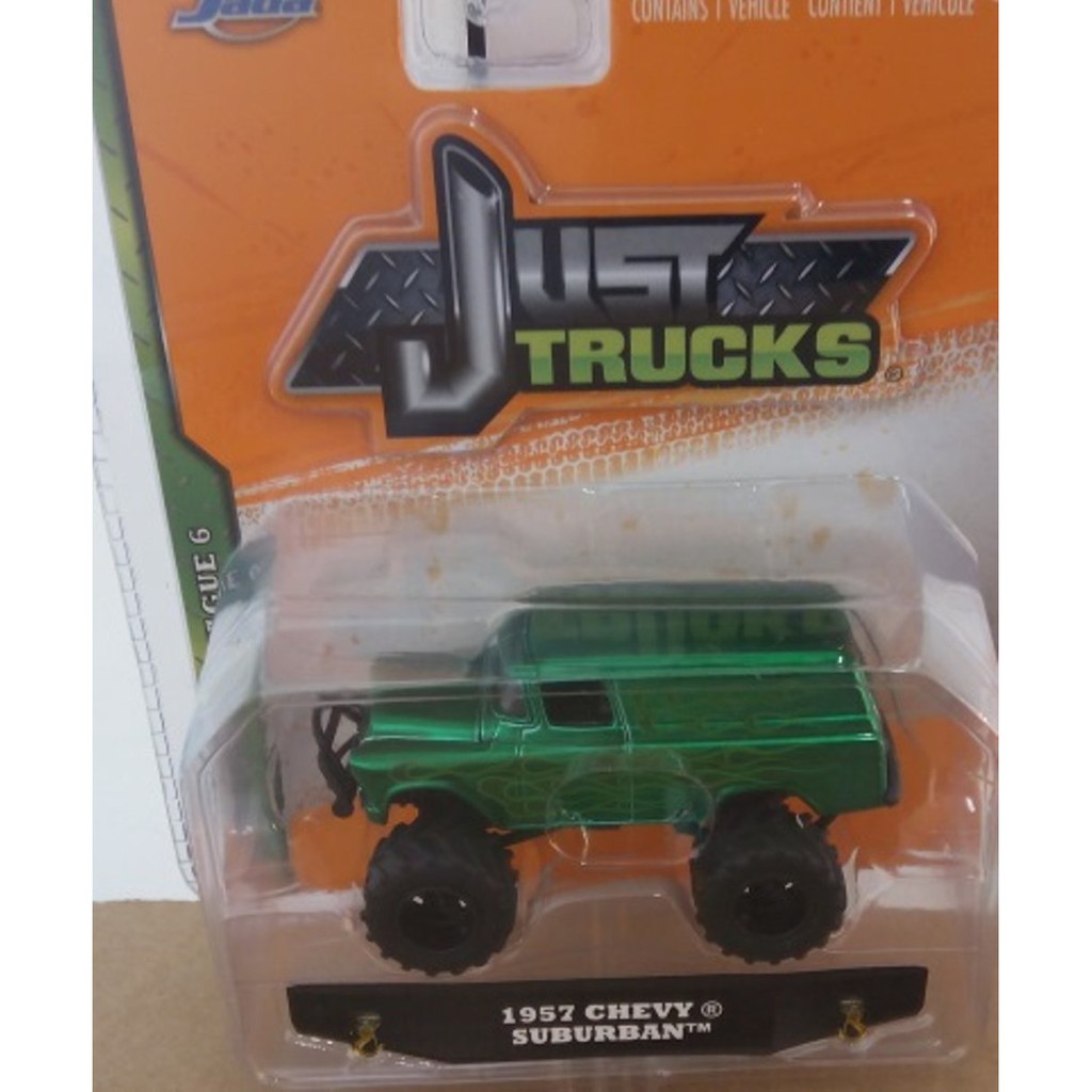 Promo JADA 1 64 CHEVY SUBURBAN   GREEN 1957 Murah