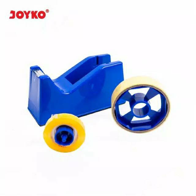 Tempat Isolasi / Tape Cutter / Tape Dispenser Dual Core Joyko TD-103