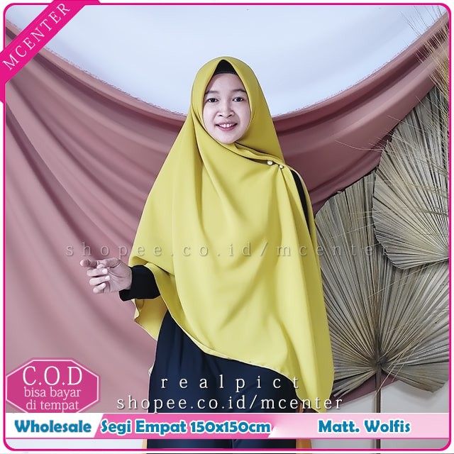 Jilbab segiempat syar'i wolfis 150x150