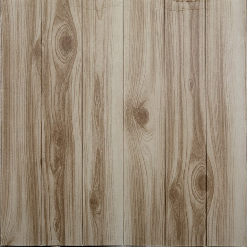 [COD] Wallpaper Dinding Stiker Wallfoam 3D Sticker Dekorasi Kamar Rumah Murah [Seri B] Kayu-B019