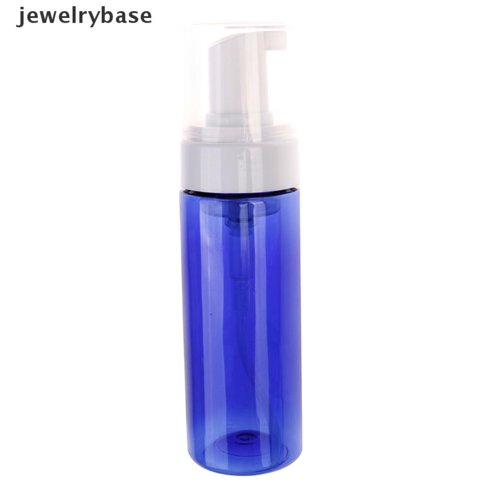 Botol dispenser Sabun foaming Kosong Bahan Plastik Warna Biru Ukuran 150Ml Untuk travel