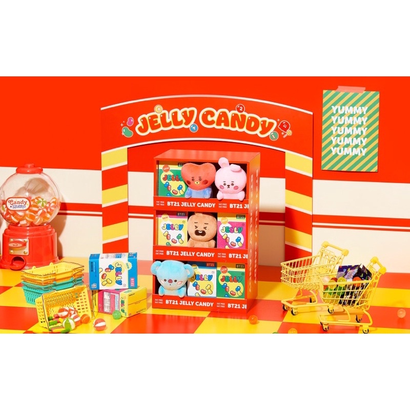 PO OFFICIAL BT21 Jelly Candy Mini Doll [restock]