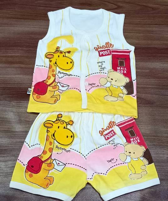 1 PCS baju bayi new born KATUN 0 - 12M / Perlengkapan bayi /atasan bayi/ setelan bayi kutung pendek