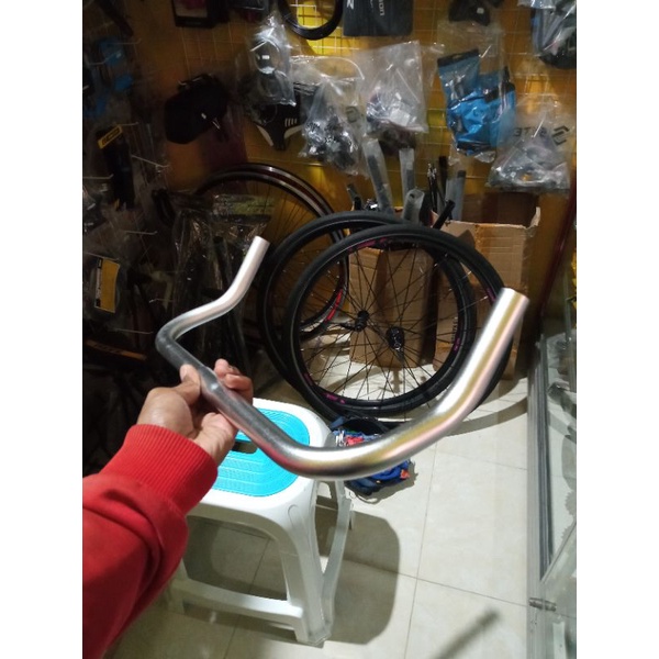 Stang Bullhorn Stang sepeda model tanduk, bulhorn