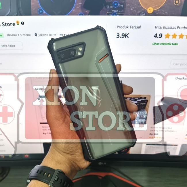 Best Selle>.898CG  military armor case antishock bumper full Asus ROG Phone 2 3 ZS661ks - ROG 3