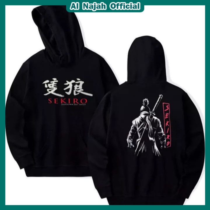 store jaket - hoodie samurai jepang | samurai caping jepang | red black samurai