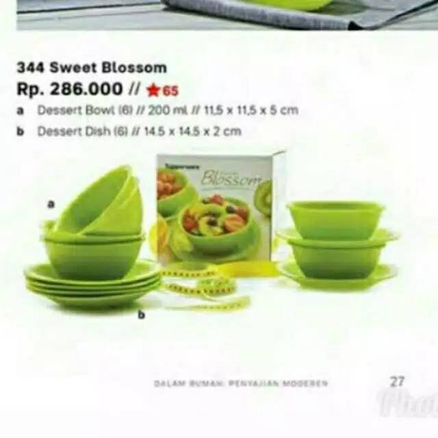 Sweet Blossom Tupperware Shopee Indonesia