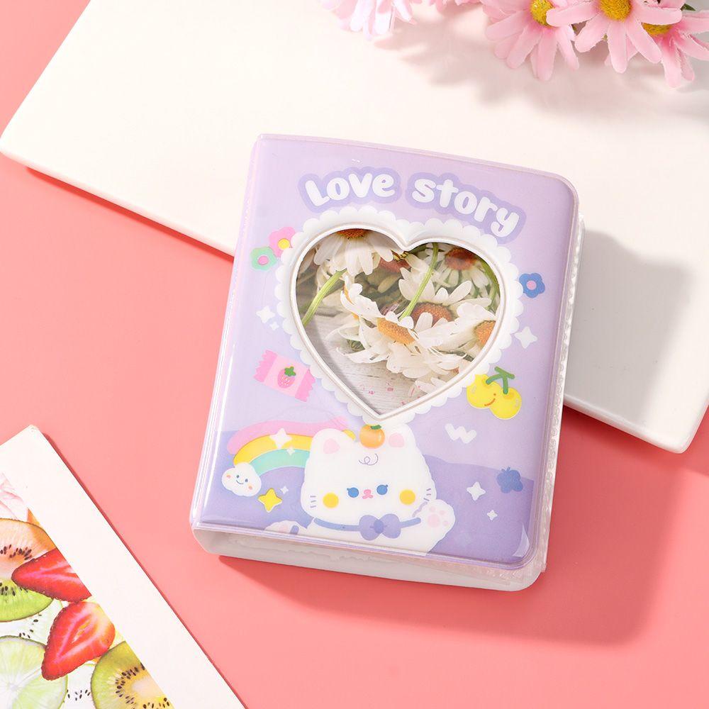 Album Foto Nanas 40saku Kartun Photo Card Holder Hollow Gambar Case Card Holder